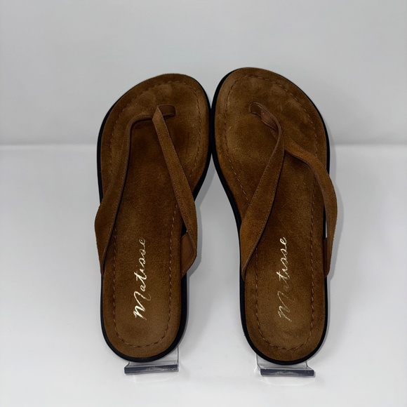 Matisse Leo Thong Sandals – Women’s Size 9.5 – Brown Suede – Never Worn - Picture 4 of 8